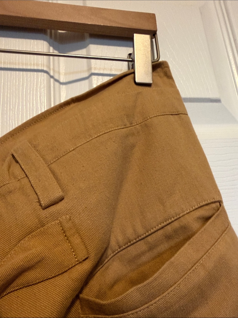 NWT Chan Luu Cotton Barrel Pant Khakhi Size 2 / Medium - Picture 7 of 10